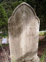 Masonic Headstone Walhalla Public Cemetery Victoria Australia